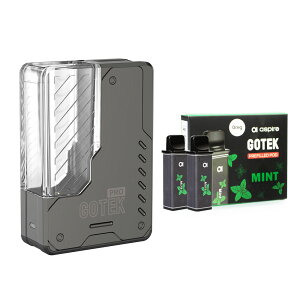 �d�q�^�o�R �׃C�v�@Aspire Gotek Pro �{��+Gotek �[�U�ς݃J�[�g���b�W�i1��) vape�@�A�X�p�C�A�@�S�[�e�b�N�v���@�f�o�C�X�@ POD�^ 1500mAh �o�b�e���[ Type-c �����C �։� ���S�� �������� �^�[�� �j�R