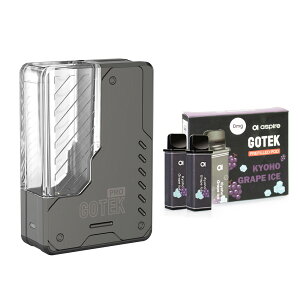 dq^oR ׃Cv@Aspire Gotek Pro {+Gotek [Uς݃J[gbWi1) vape@AXpCA@S[ebNv@foCX@ POD^ 1500mAh obe[ Type-c C ։ S  ^[ jR