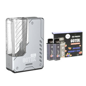 �d�q�^�o�R �׃C�v�@Aspire Gotek Pro �{��+Gotek �[�U�ς݃J�[�g���b�W�i1��) vape�@�A�X�p�C�A�@�S�[�e�b�N�v���@�f�o�C�X�@ POD�^ 1500mAh �o�b�e���[ Type-c �����C �։� ���S�� �������� �^�[�� �j�R