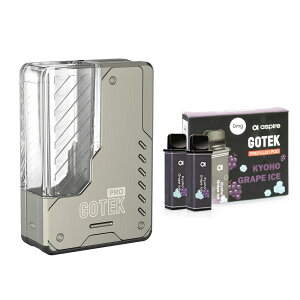 �d�q�^�o�R �׃C�v�@Aspire Gotek Pro �{��+Gotek �[�U�ς݃J�[�g���b�W�i1��) vape�@�A�X�p�C�A�@�S�[�e�b�N�v���@�f�o�C�X�@ POD�^ 1500mAh �o�b�e���[ Type-c �����C �։� ���S�� �������� �^�[�� �j�R