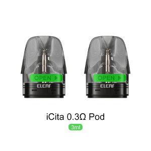 Eleaf iCita Pod C[[t ACV^ p Pod J[gbW dq^oR 0.3 0.6 0.8 xCv VAPE 3ml TChtB }Olbgڑ jR`Ȃ ^[Ȃ (2)