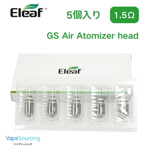 y5zEleaf GS Air 20W Ag}CU[wbh 1.5 RC SS316L  510XbhΉ iStick^GS Air V[YΉ dq^oR VAPE pRC