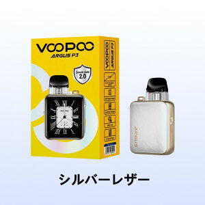 �d�q�^�o�R �X�^�[�^�[�L�b�g VOOPOO ARGUS P3 Pod Kit �x�C�v 2.01�C���`�t���^�b�`�X�N���[�� 1500mAh�����o�b�e���[ Type-C�}���[�d 5-30W�o�� Argus Pod�Ή� �R���p�N�g�f�o�C�X �����^�� ���S�Ҍ��� �j