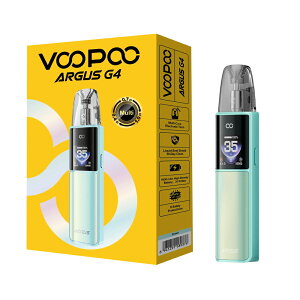 VOOPOO ARGUS G4 Pod Kit �d�q�^�o�R �X�^�[�^�[�L�b�g �x�C�v�{�� Multi-Ohm�J�[�g���b�W���� 1�|�b�h3��R�l�Ή� 1650mA�o�b�e���[ �ő�35W�o�� 0.85�C���`HD�f�B�X�v���C Type-C�����[�d �^�[��0 �j�R�`��