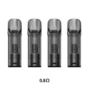 Eleaf iSilk �����p�|�b�h �C�[���[�t �A�C�V���N �J�[�g���b�W �d�q�^�o�R �|�b�h 2ml�e�� �T�C�h�t�B���[�U 0.8�� 1.0�� �R�C�� ���b�V���R�C���Z�p �R��h�~�݌v ���݊��� 4����