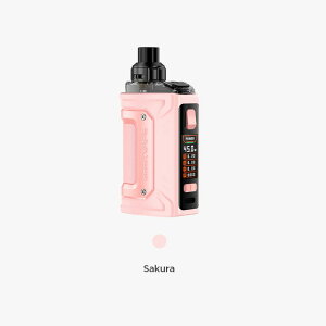 Geekvape H45 Classic Pod Kit �M�[�N�x�C�v H45 �N���V�b�N�d�q�^�o�R IP68�h���h�o�ϏՌ� 45W���o�� 1400mAh �����\�G�A�t���[ Type-C�}���[�d �R���p�N�g �j�R�`��0 �^�[��0