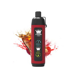 【生産終了・在庫限りで販売終了】BS Kingmax Hookah 15000パフ 使い捨て電子タバコ 使い切りタイプVAPE Type-C充電 22ml リキッド サブオームメッシュ エコ＆ブーストモード LEDディスプレイ付き 初心者向け ベイプ 禁煙サポート 安全 コスパ タール ニコチン0