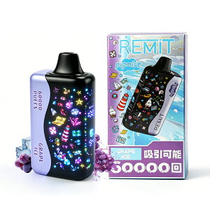 Remit POPMIST 60000��z�� �g���̂� VAPE �d�q�^�o�R �W���[�V�[�O���[�v �����^�� �R���p�N�g �u���[�W���O���C�g Type-C�[�d �_���E�����������\ �p���[���� �f�B�X�v���C���� �G�A�t���[���� 