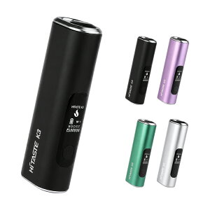 �y1�{��2��y���߂�zHITASTE K3 Pro ���M���^�o�R IQOS ILUMA TEREA�Ή� �f�o�C�X 1�{2��g�p�\ ��e��3200mAh OLED�f�B�X�v���C Type-C�}���[�d �R���p�N�g �����^�ѕ֗� VAPE �j�R�`��0 �^�[��0