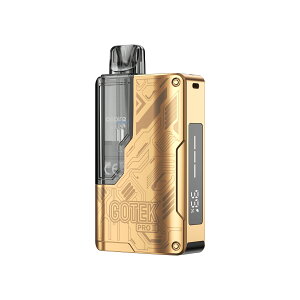 �y�V�����zAspire GOTEK PRO II Kit �X�^�[�^�[�L�b�g �d�q�^�o�R 2500mAh ��e�ʃo�b�e���[ 3�i�K�o�� Type-C�}���[�d V2 Mesh Pod 0.6���E0.8�� ���t�B���u��Pod �G�A�t���[���� �x�C�v VAPE �R���p�N�g �j�R�`