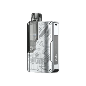 �y�V�����zAspire GOTEK PRO II Kit �X�^�[�^�[�L�b�g �d�q�^�o�R 2500mAh ��e�ʃo�b�e���[ 3�i�K�o�� Type-C�}���[�d V2 Mesh Pod 0.6���E0.8�� ���t�B���u��Pod �G�A�t���[���� �x�C�v VAPE �R���p�N�g �j�R�`