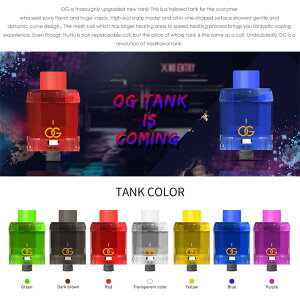 SikaryOGTANKシカリーオージータンク【24mm】【使い捨て】【DTL】【爆煙】【ボトムエアフロー】電子タバコアトマイザーVAPE