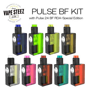 電子タバコスターターキットVANDYVAPEPULSEBFKITメカニカルBOXMODボトムフィーダースコンカーメカスコ