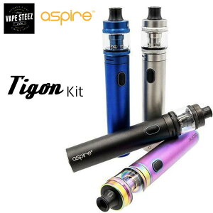 電子タバコvape本体AspireTigonKitアスパイアタイゴン2600mAh内蔵バッテリーDTL/MTL両対応