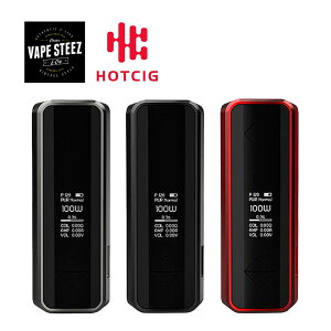 電子タバコMOD本体HOTCIGG100MOD【リキッド式】【100W】【シングルバッテリー】【21700バッテリー対応】【コンパクトサイズ】【VAPE】