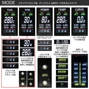 ASMODUS(アズモダス)LUSTRO200WKODAMAEDITIONBOXMODIRセンサー【vape】【ラストロ】【スタビ】