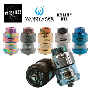 VANDYVAPEKYLINMRTA24mmバンディベイプキリンカイリン【24mm】【DTL】【爆煙】【RBA】電子タバコアトマイザーVAPE