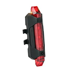 USB充電式 セーフティライト 自転車 リアライト テールライト LEDライト 高輝度 (レッド)[定形外郵便、送料無料、代引不可]