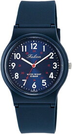 [シチズン キューアンドキュー]CITIZEN Q&Q 腕時計 Falcon ファルコン アナログ表示 10気圧防水 ウレタンベルト メタリックブルー VS04-002[定形外郵便、送料無料、代引不可]