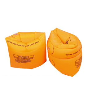 アームリング 2個セット オレンジ 腕浮き輪 アームヘルパー アームバンド 大人 子供用 補助具[定形外郵便、送料無料、代引不可]