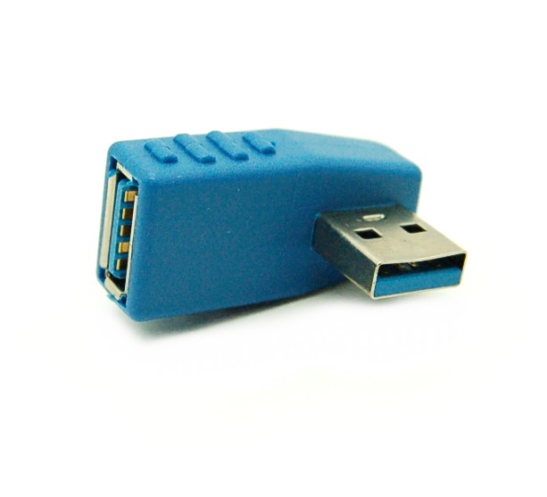全商品送料無料 一部地域を除く USB3.0 方向変換アダプター 卓抜 L型90度 《右向き》 送料無料 代引不可 定形外郵便 本日限定
