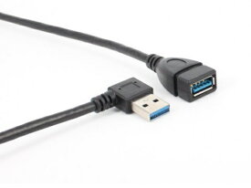 USB3.0 方向変換ケーブル 《左向き》 20cm 角度変更 延長ケーブル[定形外郵便、送料無料、代引不可]