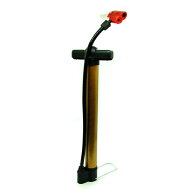 自転車用 アルミ合金 空気入れ 《ゴールド》 米式 仏式 英式バルブ対応[送料無料(一部地域を除く)]