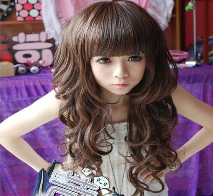 楽天市場 ウィッグ ロング ボブ ミディアム 茶髪 ゆるふわ 巻き髪 ウイッグ E ライトブラウン ゆうパケット発送 送料無料 代引不可 Youshowshop