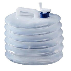 折りたたみ式 伸縮 ウォータータンク 《10L》 ウォーターサーバー ポータブル 給水袋 キャンプ アウトドア 防災[送料無料(一部地域を除く)]