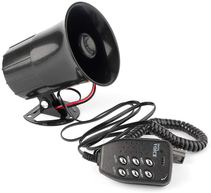 楽天市場 6種サウンド内蔵 車 バイク 12v用 サイレンホーン サイレン拡声器 大音量 警告音 ラウドスピーカー 送料無料 一部地域を除く Youshowshop