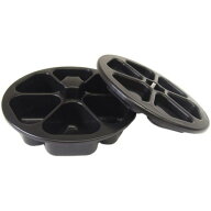 富士パックス販売 おにぎり達人 《ブラック》 6個のおにぎりが作れる おにぎり型 FP-363[送料無料(一部地…