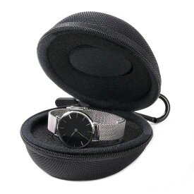 腕時計ケース 1本用 シングル 持ち運び 携帯ケース 時計収納ボックス 男女兼用 旅行[定形外郵便、送料無料、代引不可]