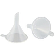 ミニ じょうご 2個セット 漏斗 ろうと ロート 詰め替え 移し替え プラスチック 香水 液体用[定形外郵便、…
