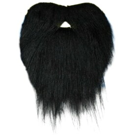 付けヒゲ 黒ひげ ブラック 付け髭 つけひげ あご髭 口ひげ パーティ 海賊 仮装 変装 グッズ[定形外郵便、送料無料、代引不可]