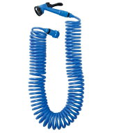 トレードワン(Trade One) スーパースパイラルホース 15m ブルー 散水 水撒き ガーデニング 洗車 掃除 205…