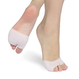足指保護クッション 左右2組セット(4個) 足裏 つま先 痛み 保護 シリコン キャップ サポーター[定形外郵便、送料無料、代引不可]