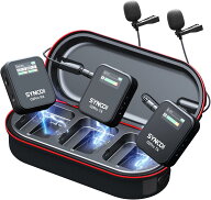 【HY】【新品】SYNCO シンコ G2A2Pro ワイヤレスラベリアマイク デュアル 2.4GHz デジタルワイヤレスマイ…