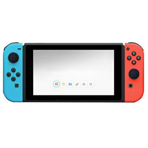 Nintendo Switch Joy-Con�X�e�B�b�N�p�J�o�[ 2�Z�b�g �u���b�N �L���b�v �C�V�� Switch �X�C�b�`[��`�O�X�ցA���������A����s��]