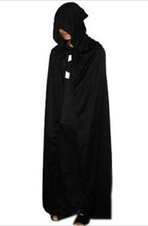 楽天市場 黒魔道師のマント フード付きロングマント ブラック コスプレ衣装 ゆうパケット発送 送料無料 代引不可 Youshowshop