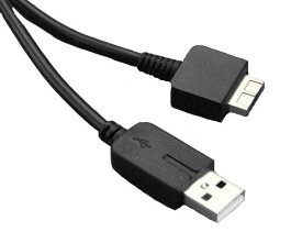 Playstation Vita 充電＆データ転送USBケーブル ブラック[定形外郵便、送料無料、代引不可]