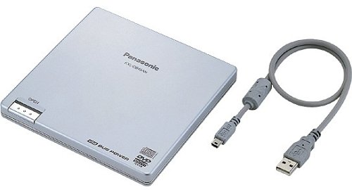 [中古品]Panasonic DVD-ROMCD-R RWドライブ KXL-CB45AN ACアダプタ付属 [FDD・光学ドライブ][ネコポス発送、送料無料、代引不可]