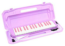 KC キョーリツ 鍵盤ハーモニカ メロディピアノ 32鍵 ラベンダー P3001-32K/LAV (ドレミ表記シール・クロス・お名前シール付き)[送料無料(一部地域を除く)]