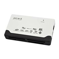 6in1 メモリーカードリーダー ライター USBケーブル付 micro SD MMC SDHC CF メモリースティック XD 読み…