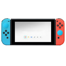 Nintendo Switch Joy-Conスティック用カバー 2個セット ブルー キャップ 任天堂 Switch スイッチ[定形外郵便、送料無料、代引不可]