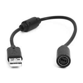 XBOX360 USB変換ケーブル ブラック クイックリリースコネクタ[定形外郵便、送料無料、代引不可]