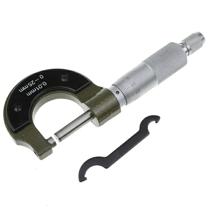 楽天市場 プロ仕様 マイクロメーター 0 25mm 単位0 01mm 外径測定 ゆうパケット発送 送料無料 代引不可 Youshowshop