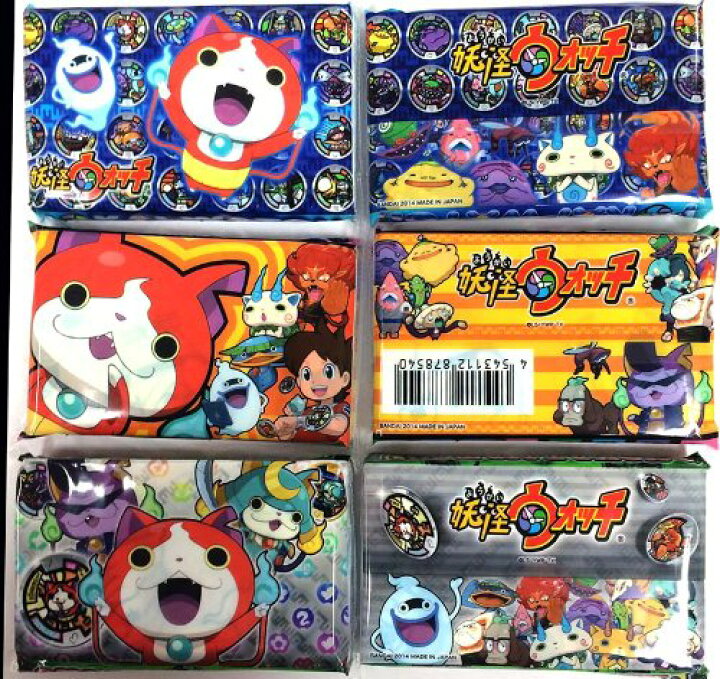 楽天市場】妖怪ウォッチ ポケットティッシュ ミニサイズ6個パック×5 
