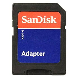 【バルク品】SanDisk MicroSD-SD変換アダプター サンディスク マイクロSDカード アダプター[その他PC][定形外郵便、送料無料、代引不可]