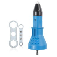リベッター アダプター 電動リベットガン アタッチメント リベットガン ナットガン 2.4mm-4.8mm[送料無料…