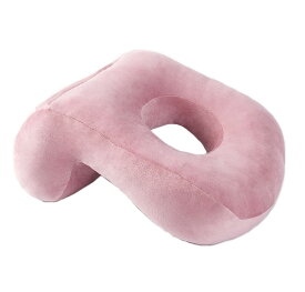腕がしびれない デスク用お昼寝枕 《ライトピンク》 昼寝クッション 枕 ネックピロー[送料無料(一部地域を除く)]